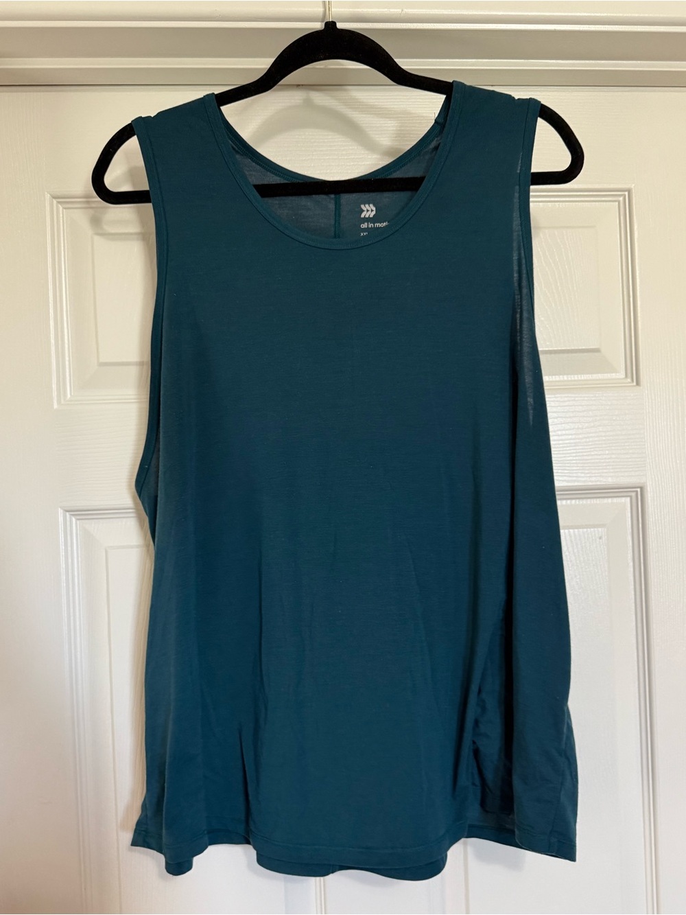 💙 All In Motion Teal Active Tank Top XXL Athletic Workout Sleeveless